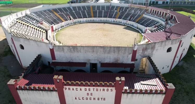 Aerea de la Plaza de Alcochete